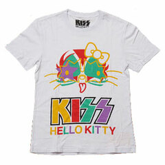 KISS x HELLO KITTY - Color Face T-shirt / Ladies' M