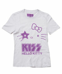 KISS x HELLO KITTY - THE STARCHILD T-shirt / Ladies' S