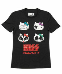 KISS x HELLO KITTY - 4 Face T-shirt / Ladies' M