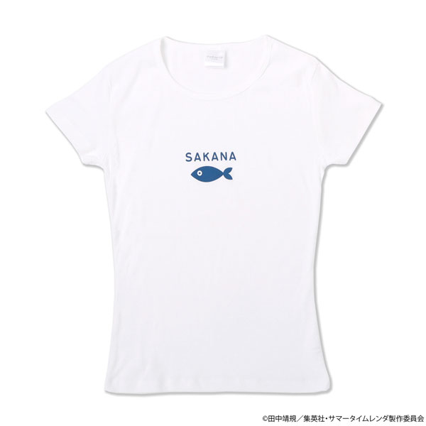 Anime Summer Time Rendering SAKANA T-shirt Ladies S