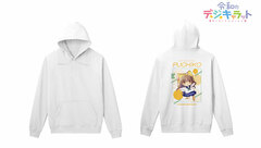 Reiwa No Di Gi Charat Petit Charat Back Print Hoodie Ladies' XXL