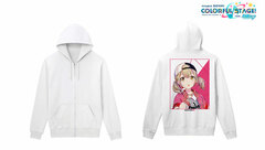 Project Sekai: Colorful Stage! feat. Hatsune Miku Kohane Azusawa Ani-Art Back Print Zip Hoodie Ladies' XXL
