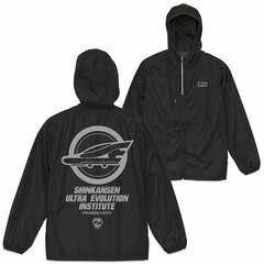 Shinkansen Henkei Robo Shinkalion Z Shinkansen Ultra Evolution Institute Yokokawa Branch Micro Rip Stop Zip Hoodie /BLACK-M