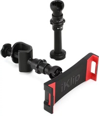 IK Multimedia iKlip3 Deluxe for iPad or Tablet with Mic Stand and Tripod Thread Adapters