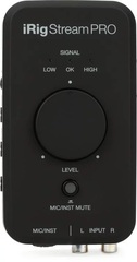 IK Multimedia iRig Stream Pro - Streaming Audio Interface for iOS, Android, Mac/PC