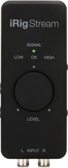 IK Multimedia iRig Stream USB Audio Interface for iOS, Android, Mac, and PC