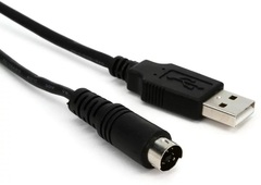 IK Multimedia USB-A to Mini-DIN Cable for iRig Series