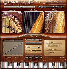 MODARTT Concert Harp Instrument Pack for Pianoteq