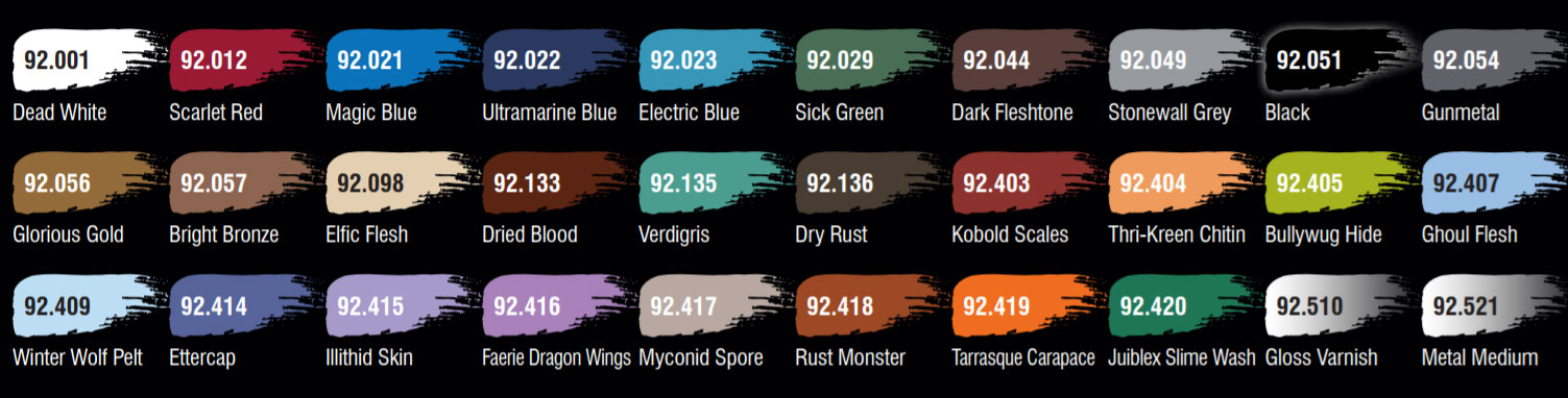 D&D Prismatic Paint: Gunmetal (Metallic) 92.054