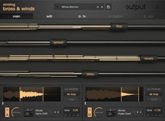 Output Analog Brass and Winds Virtual Instrument