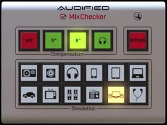 Audified MixChecker Monitor Simulation Plug-in