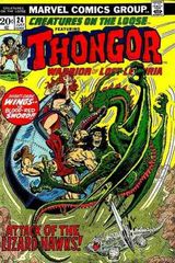 Creatures On The Loose 24 Attack Of The Lizard Hawks!   Red Swords Black Wings!