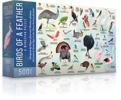 Birds of a Feather - 500-Piece Wingspan Puzzle