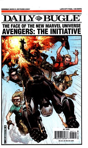 Daily Bugle (1996 1997) 7 Avengers: The Initiative