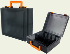 Trading Card Carrying Case / Smoked Black