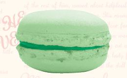 cafedeN - Rich Macaron Soft Mascot: The Vert