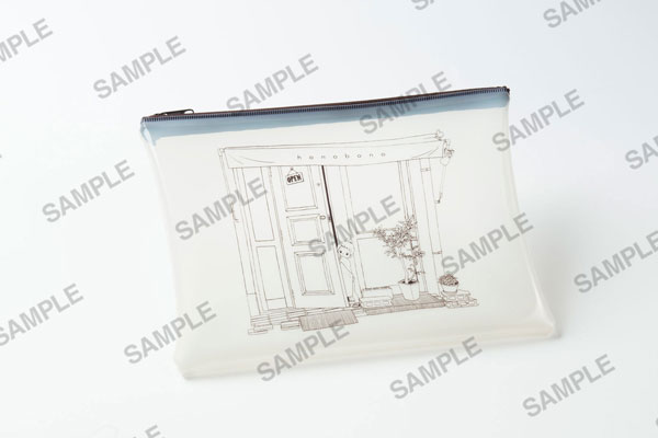 Naka Fukamachi - Clear Pouch / White