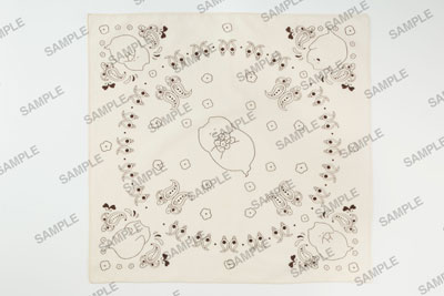 Naka Fukamachi - Nekoobake Bandana / Beige
