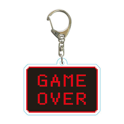 Acrylic Keychain - Retro Game Life / B