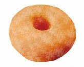 cafedeN - PuniPuni Mascot: Donut Sugar Plain