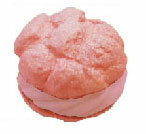cafedeN - PuniPuni Mascot: Jumbo Cream Puff Berry Berry