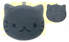 cafe SAKURA - Animal Bread: Cat Face Black