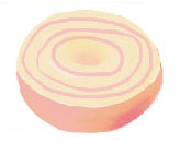 cafedeN - PuniPuni Mascot: Donut White Strawberry