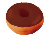 cafedeN - PuniPuni Mascot: Donut Choco