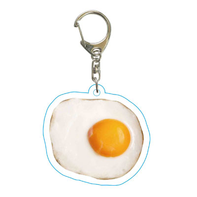 Acrylic Keychain - Real Food / B