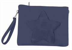 Star-shape Collection Series Clutch Shoulder B: Navy