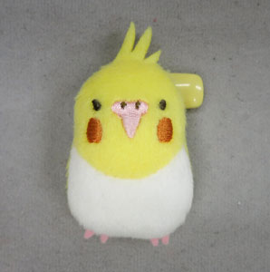 Kotori Collection - Plush Badge: Cockatiel