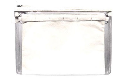 Ita Flat Pen Pouch - White