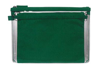 Ita Flat Pen Pouch - Green