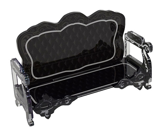 Mascots Sofa Black Princess Sofa