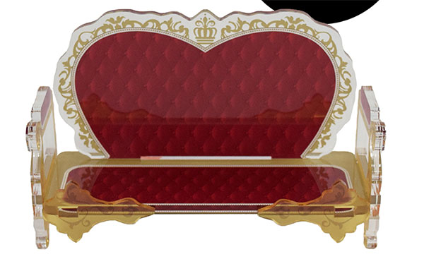 Mascots Sofa Heart Queen Sofa