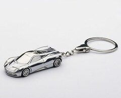 Autoart Design - 1/87 Scale Pagani Huayra Keychain (Aluminum)