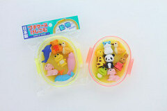Petite Case Erasers - Animal Set
