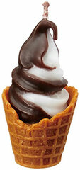 Sweets Candle - Chocolate Soft Serve