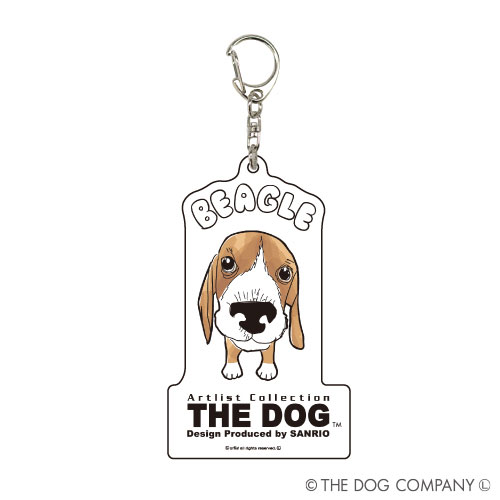 Deka Acrylic Keychain THE DOG 01/ Beagle