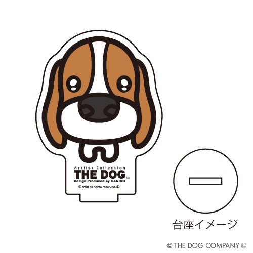 Acrylic Puchi Stand THE DOG 01/ Beagle