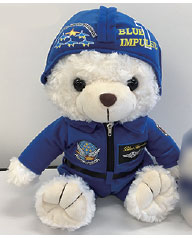 IV Helmet Blue Impulse Bear Plush