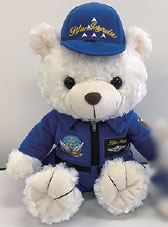 IV Blue Impulse Bear Plush