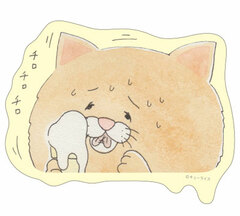 Nekonaughey - Diecut Sticker (6) Speed