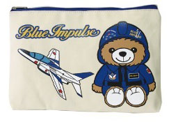 Blue Impulse - Flat Pouch