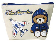 Blue Impulse - Triangular Pouch