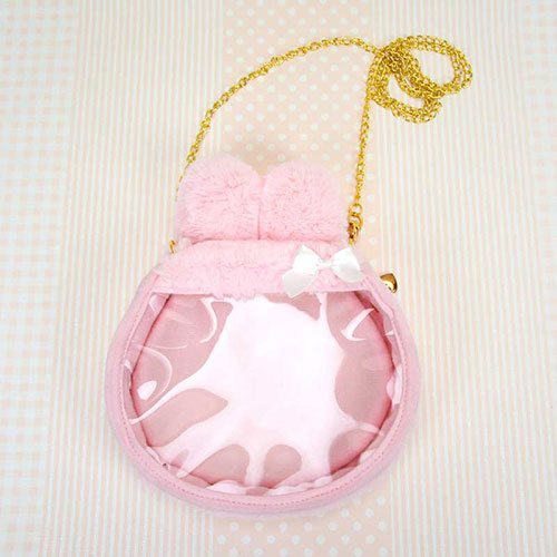 [Exclusive Sale] MokoMoko Pochette (Pink Rabbit)