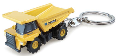 Komatsu HD605 Dump Truck Keyring