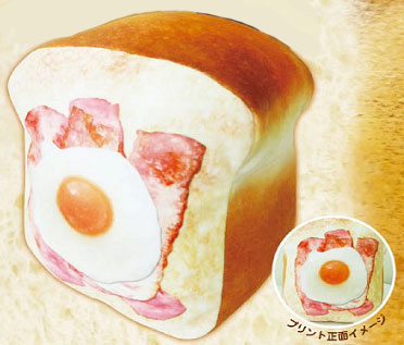 MochiMochi Cushion - Shokupan Bacon Egg