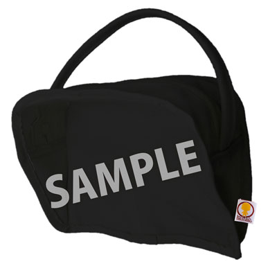 Nitotan Pouch For 2 Plush (Black)