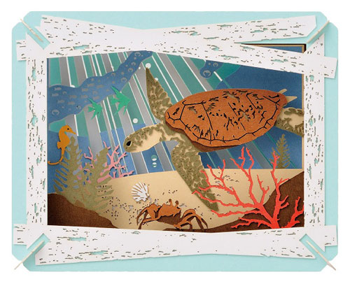 PAPER THEATER - PT-096 Shoal Creatures